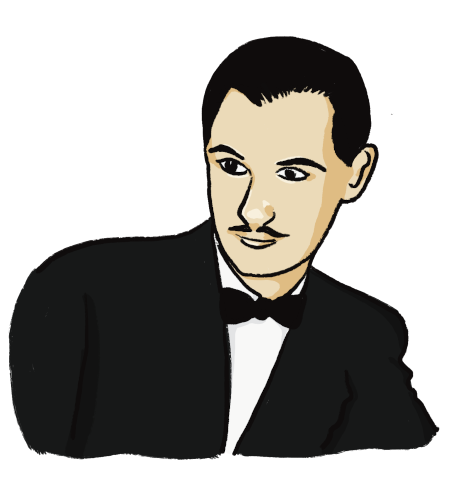 Frankie Trumbauer Biography, illustrated by Kareen Cox